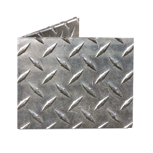 Dynomighty Mighty Wallet - Diamond Plate