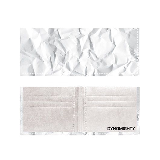 Dynomighty Tyvek Billfold - Crinkled Paper