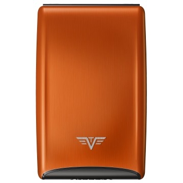 TRU VIRTU Aluminum Razor - Credit Card Case - Orange