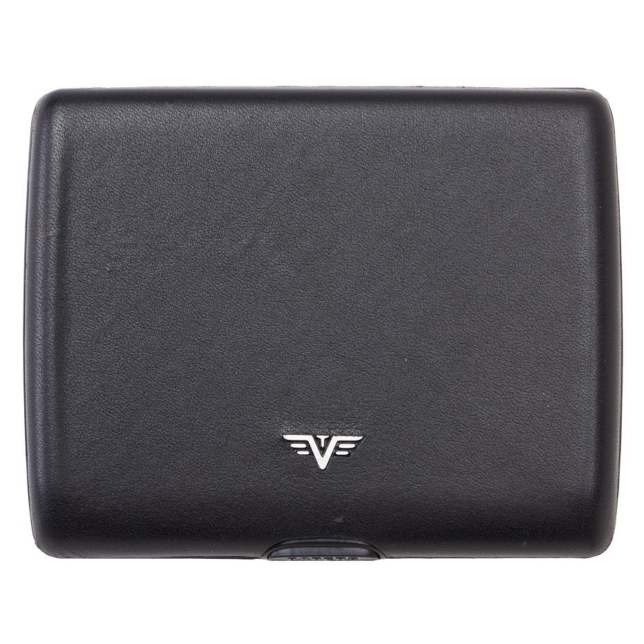 TRU VIRTU Aluminum Wallet Ray - Paper & Cards - Leather Line - Nappa Black