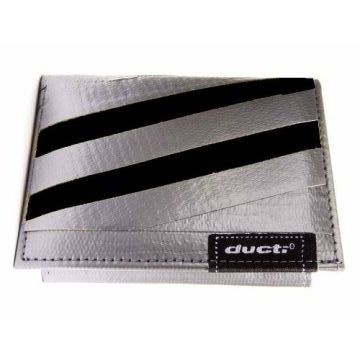Ducti Duct Tape Undercover Wallet - Silver/Black