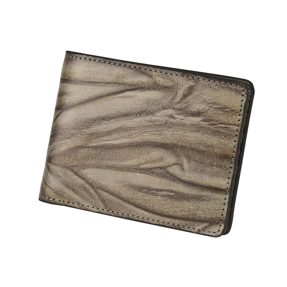 J.FOLD Leather Wallet - Stone
