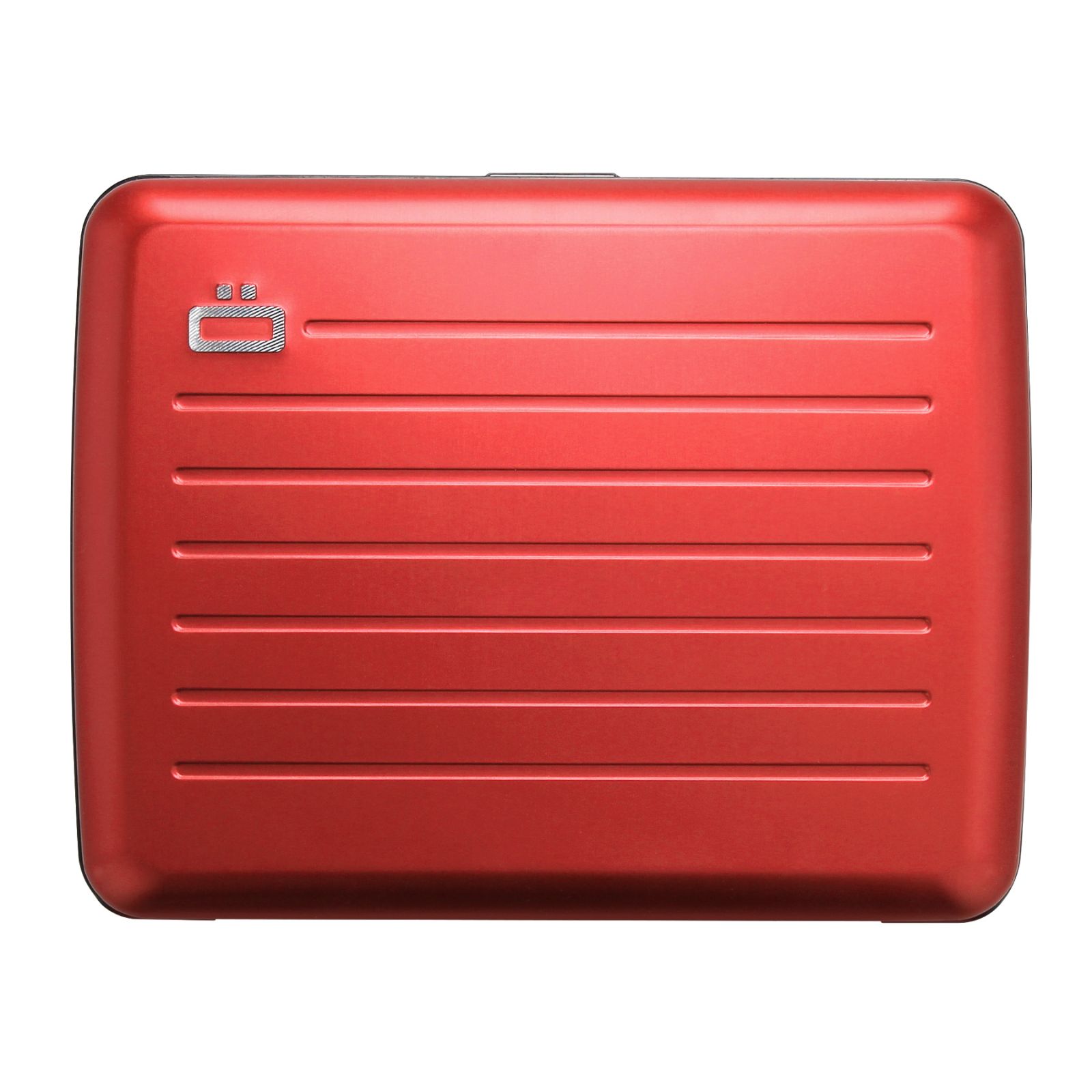 OGON Aluminum Wallet Smart Case V2.0 Large - Red