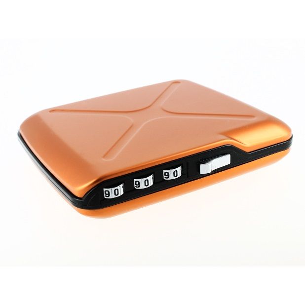 OGON Mini Safe Code Wallet - Orange