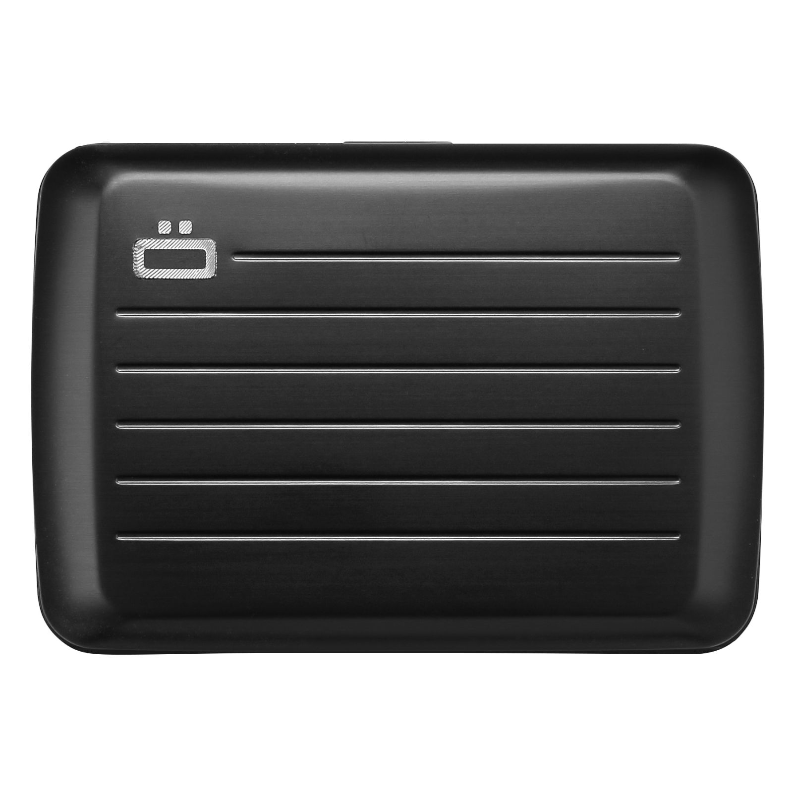 OGON Aluminum Wallet Smart Case V2.0 - Black