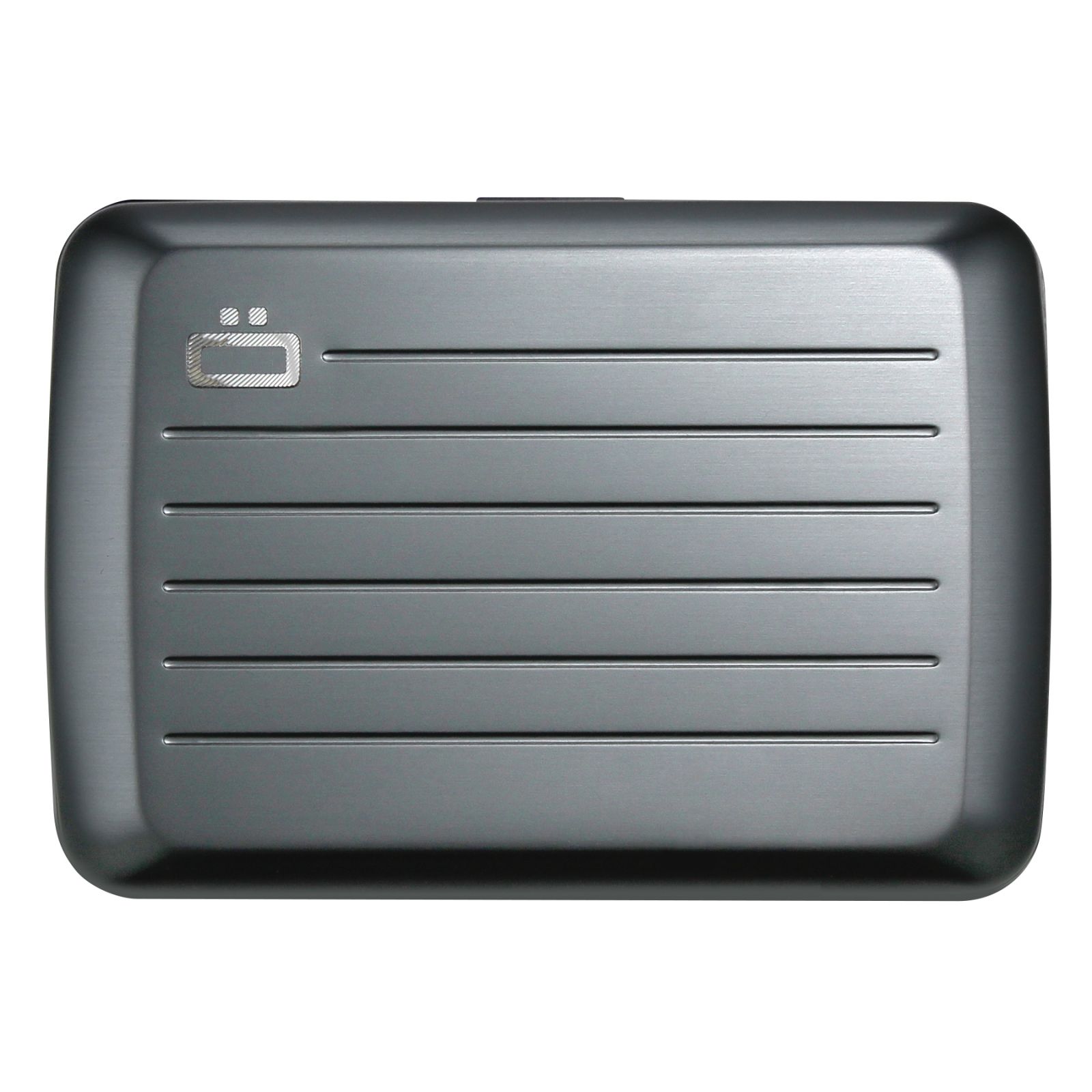 OGON Aluminum Wallet Smart Case V2.0 - Platinium