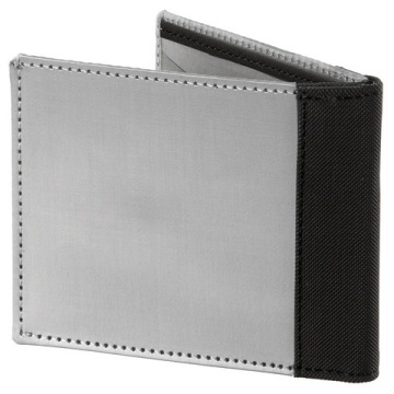 Stewart/Stand Stainless Steel Wallet - Silver/Black