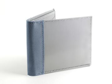 Stewart/Stand Stainless Steel Wallet  - Blue