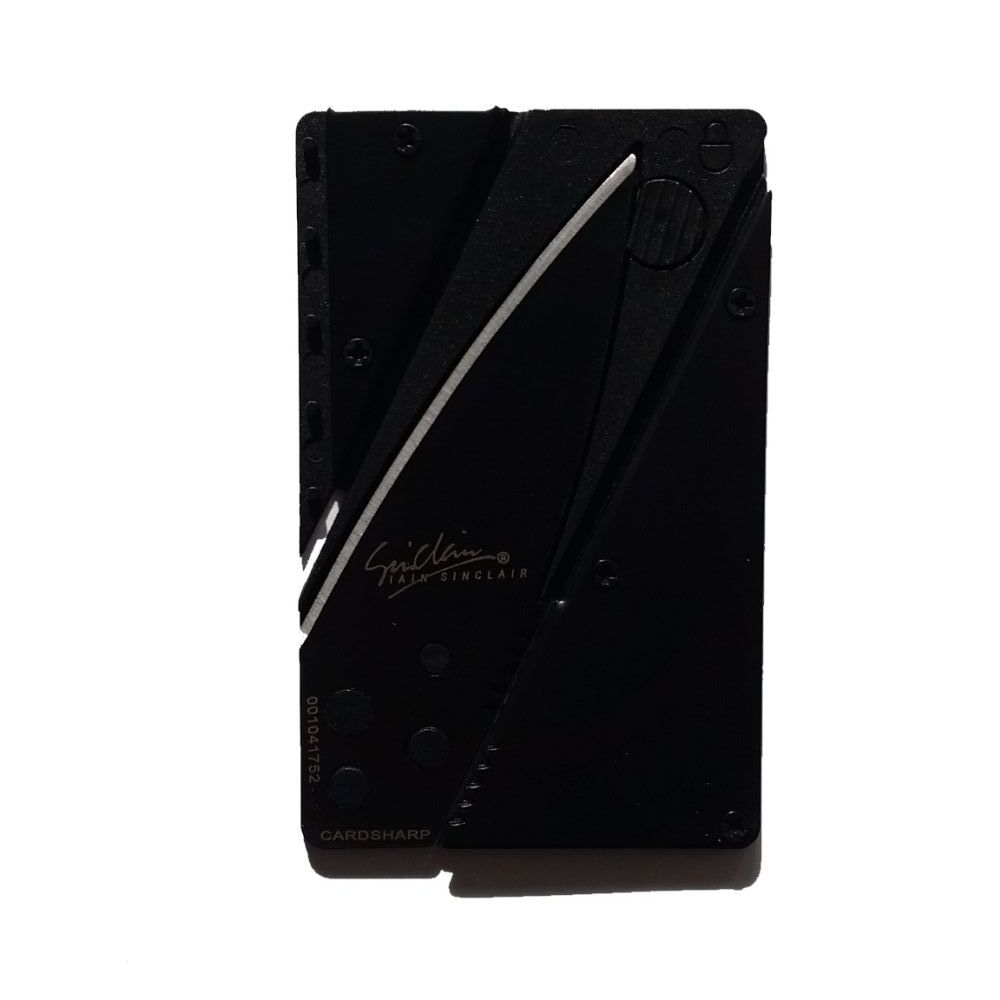 WALLET Aluminum Card Sharp Wallet - Black