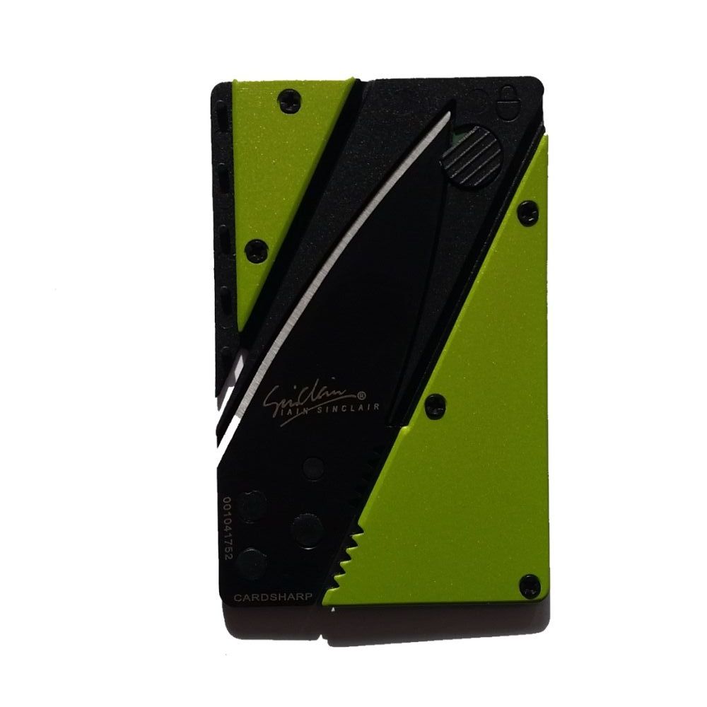 WALLET Aluminum Card Sharp Wallet - Green