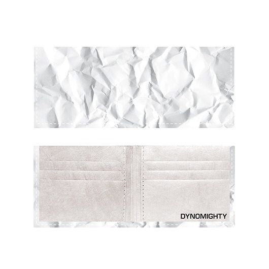 Dynomighty ארנק Tyvek דגם Billfold - דף מקומט