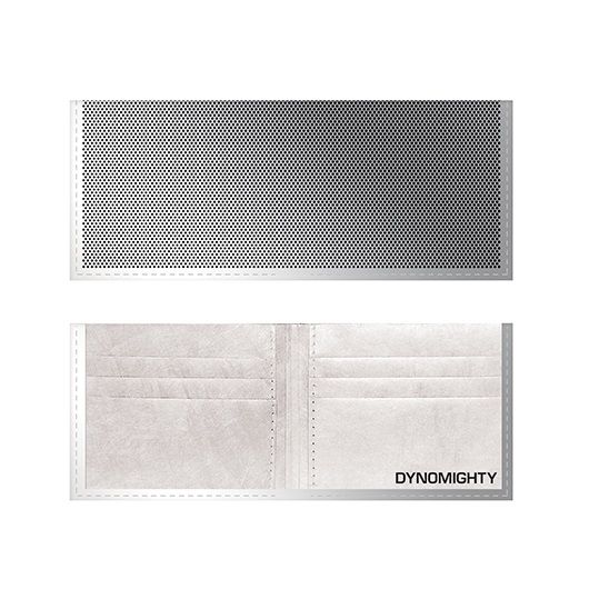 Dynomighty Tyvek Billfold - Metal Grid