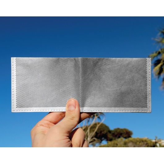 Dynomighty Tyvek Billfold - Metal Grid