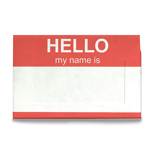 Dynomighty Mighty Card Case - Hello My Name