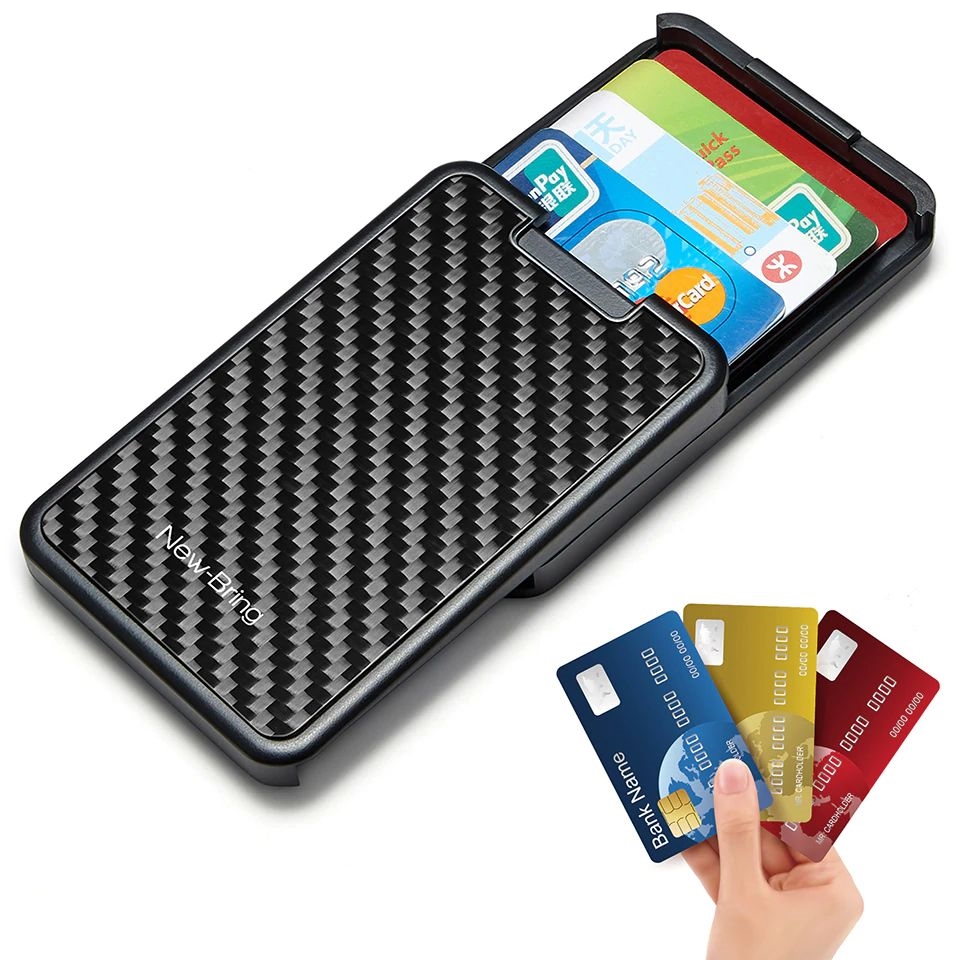 WALLET Slide RFID Wallet - Carbon