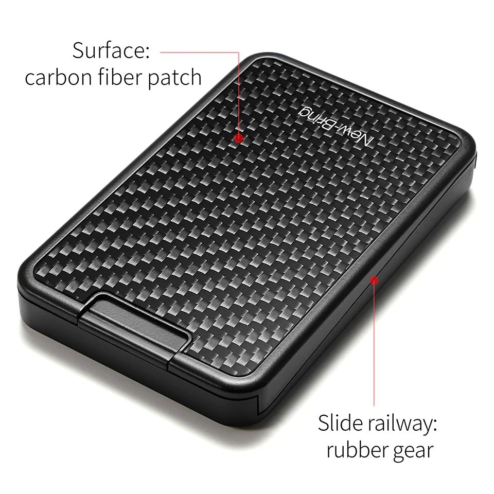 WALLET Slide RFID Wallet - Carbon