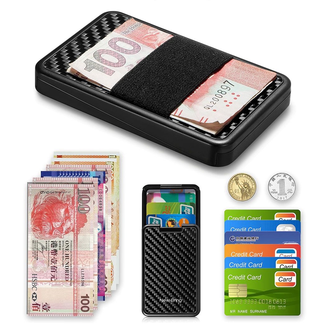 WALLET Slide RFID Wallet - Carbon