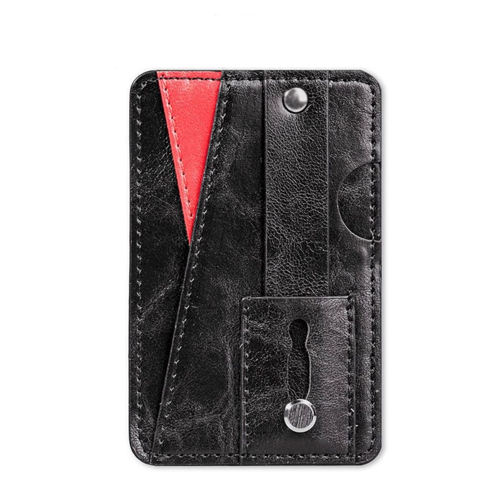 Phone Wallet Card Holder - Black