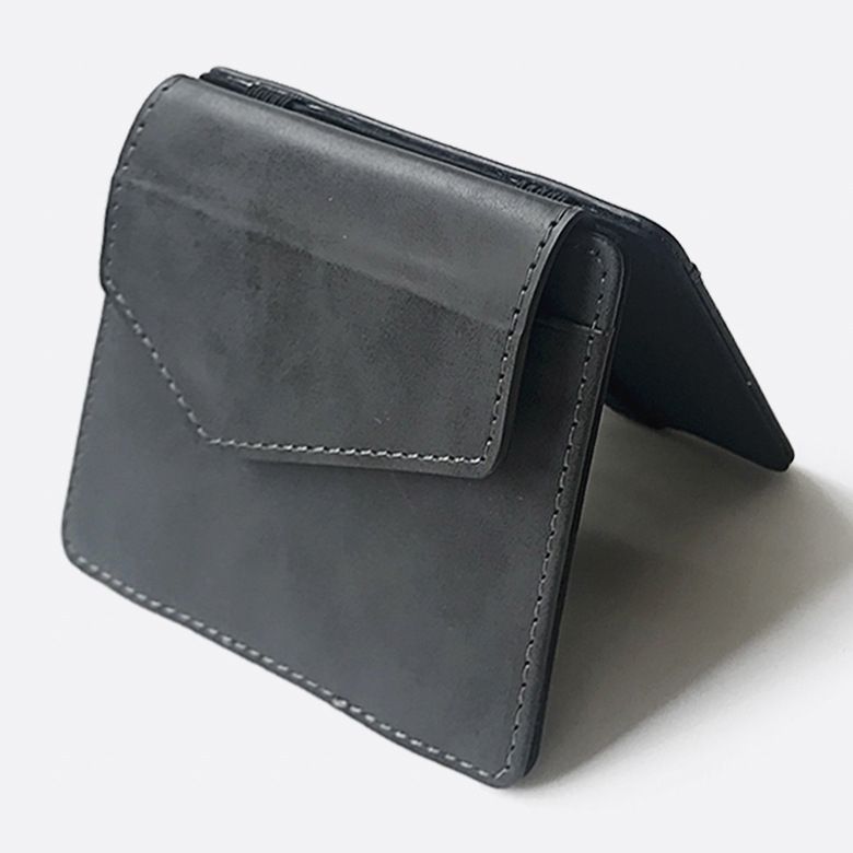 WALLET Magic Wallet With Snap Coin Pocket - Black