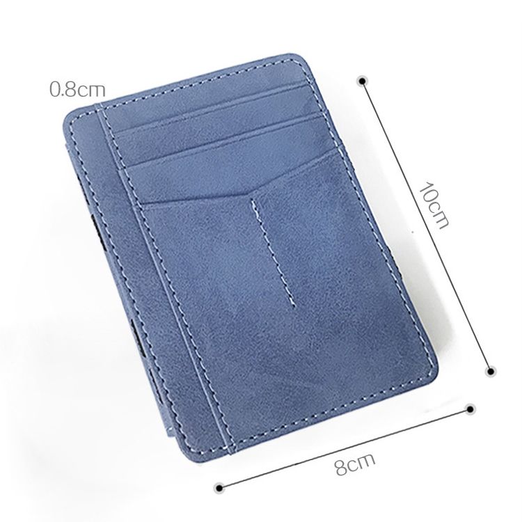 WALLET Magic Wallet With Snap Coin Pocket - Grey