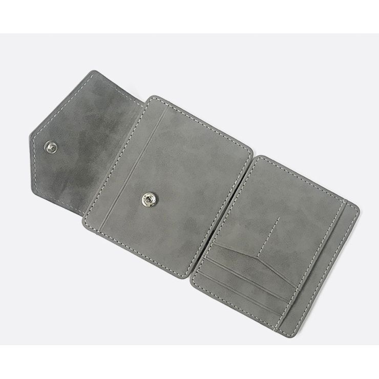 WALLET Magic Wallet With Snap Coin Pocket - Grey