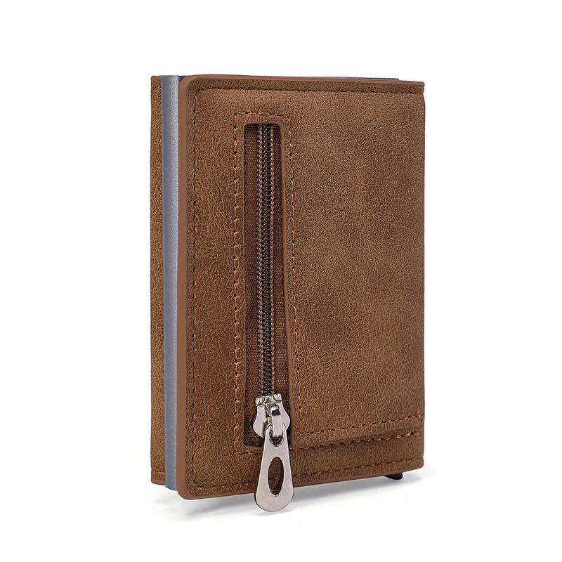 Plazmalab  origami wallet- brown