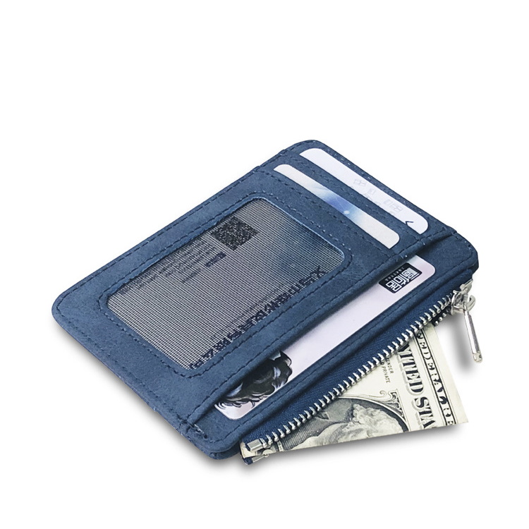 The Perfect Mens Minimalist Wallet - Blue