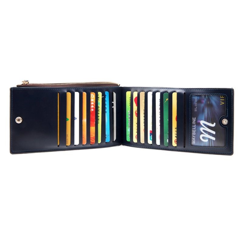 WALLET Unique PU Leather Wallet - Black