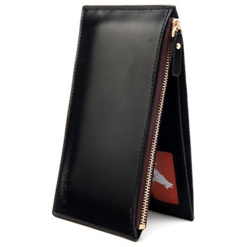 Unique PU Leather Wallet - Black