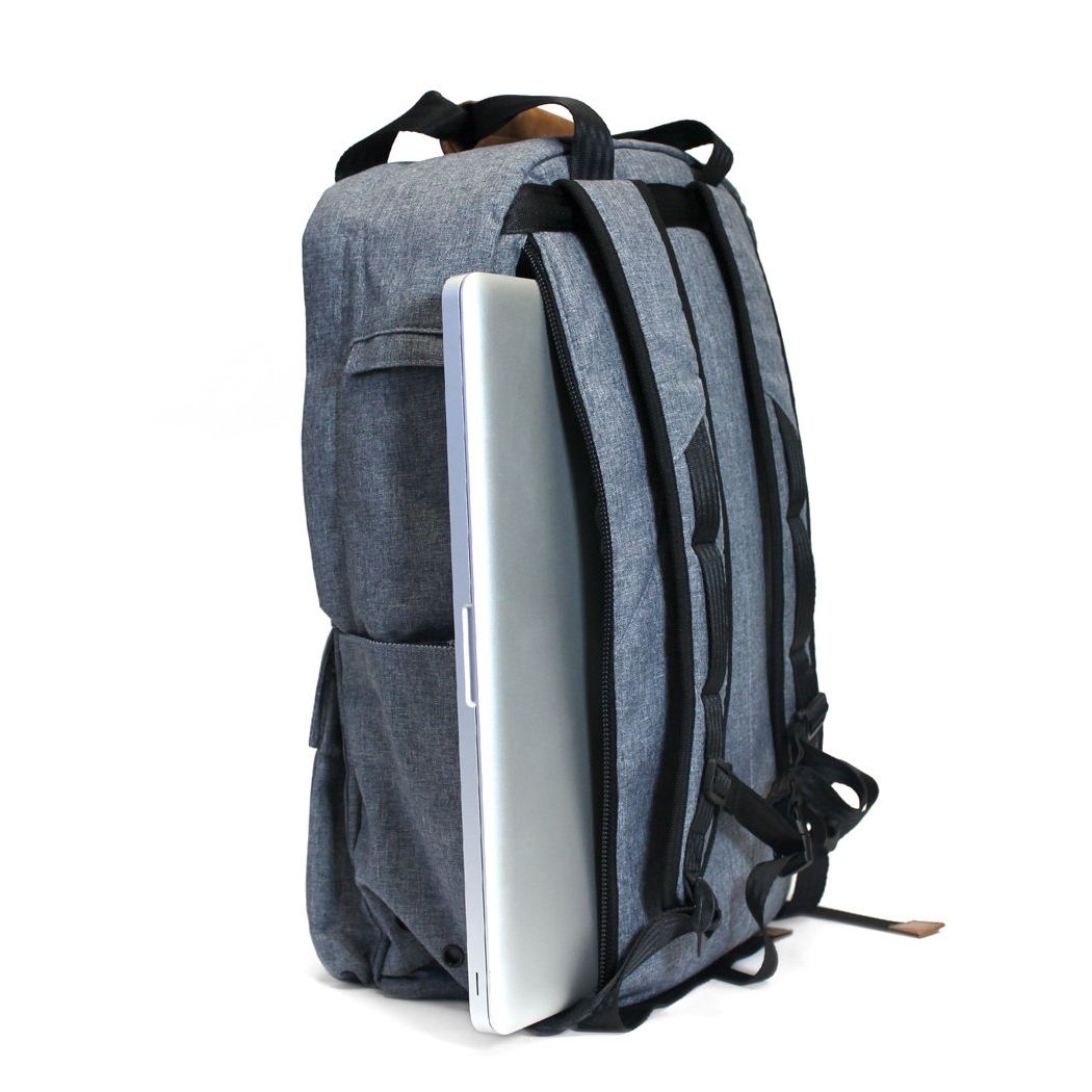 PKG Backpack Tote Pack - Chambray