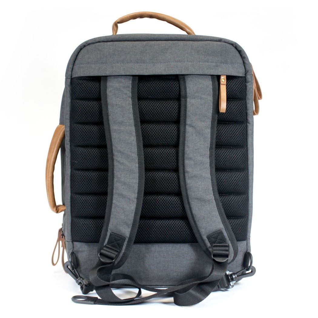 PKG Backpack - Brief Bag - Dark Grey