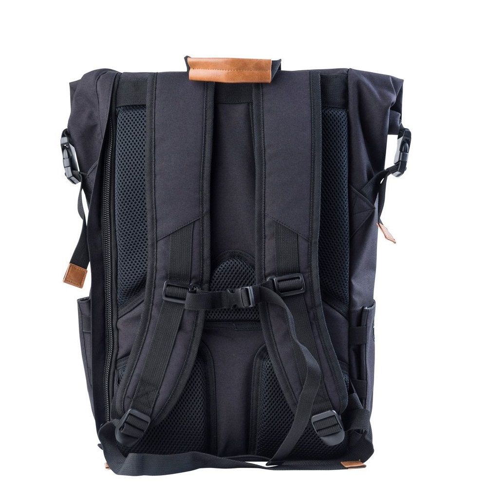 PKG Backpack Rolltop Pack  - Black