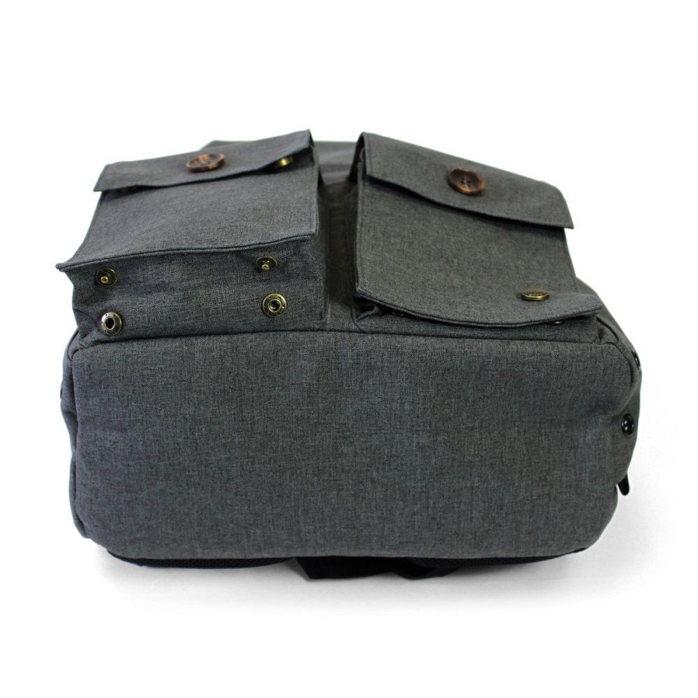 PKG Backpack Rolltop Pack - Dark Grey