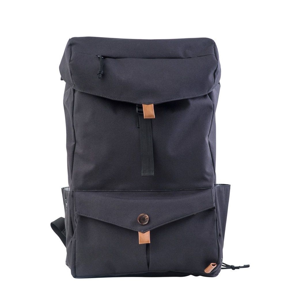 PKG Backpack Drawstring Pack  - Black