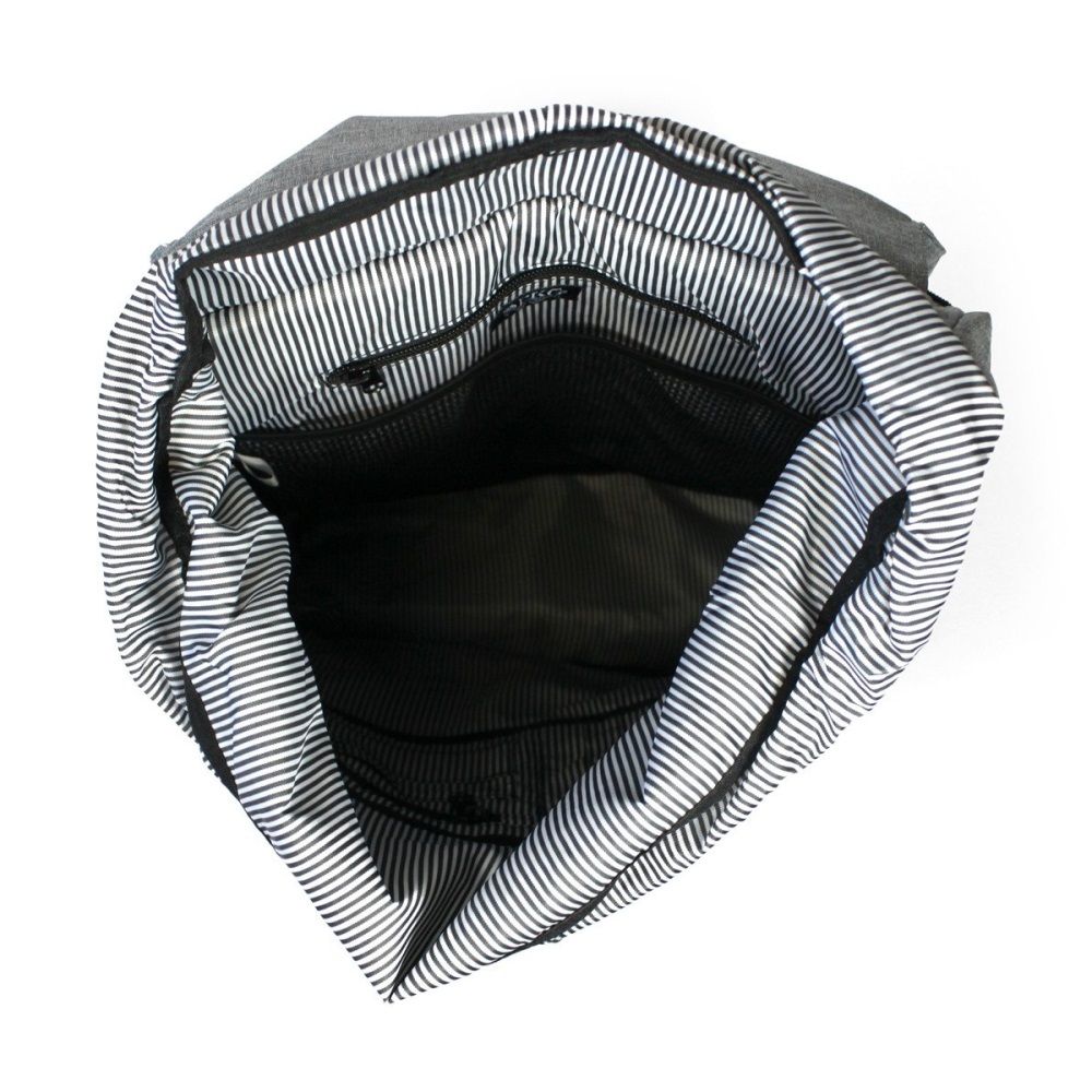 PKG Backpack Drawstring Pack - Light Grey