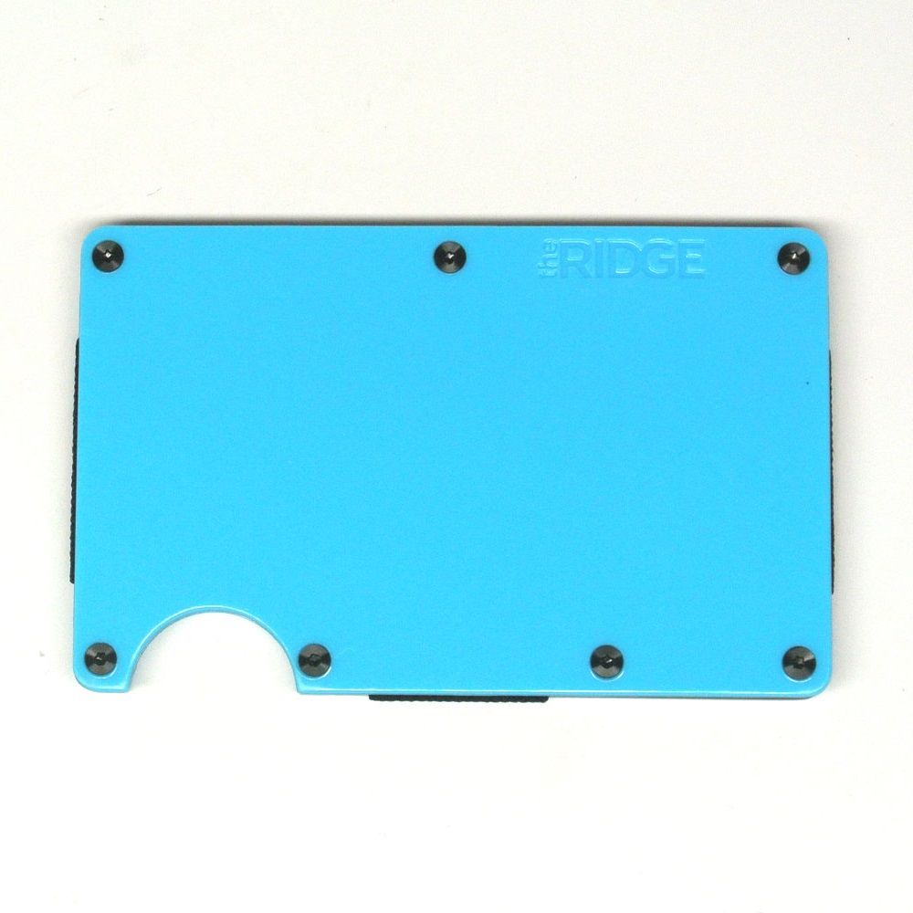 THE RIDGE ארנק פוליקרבונט עם רצועה - כחול