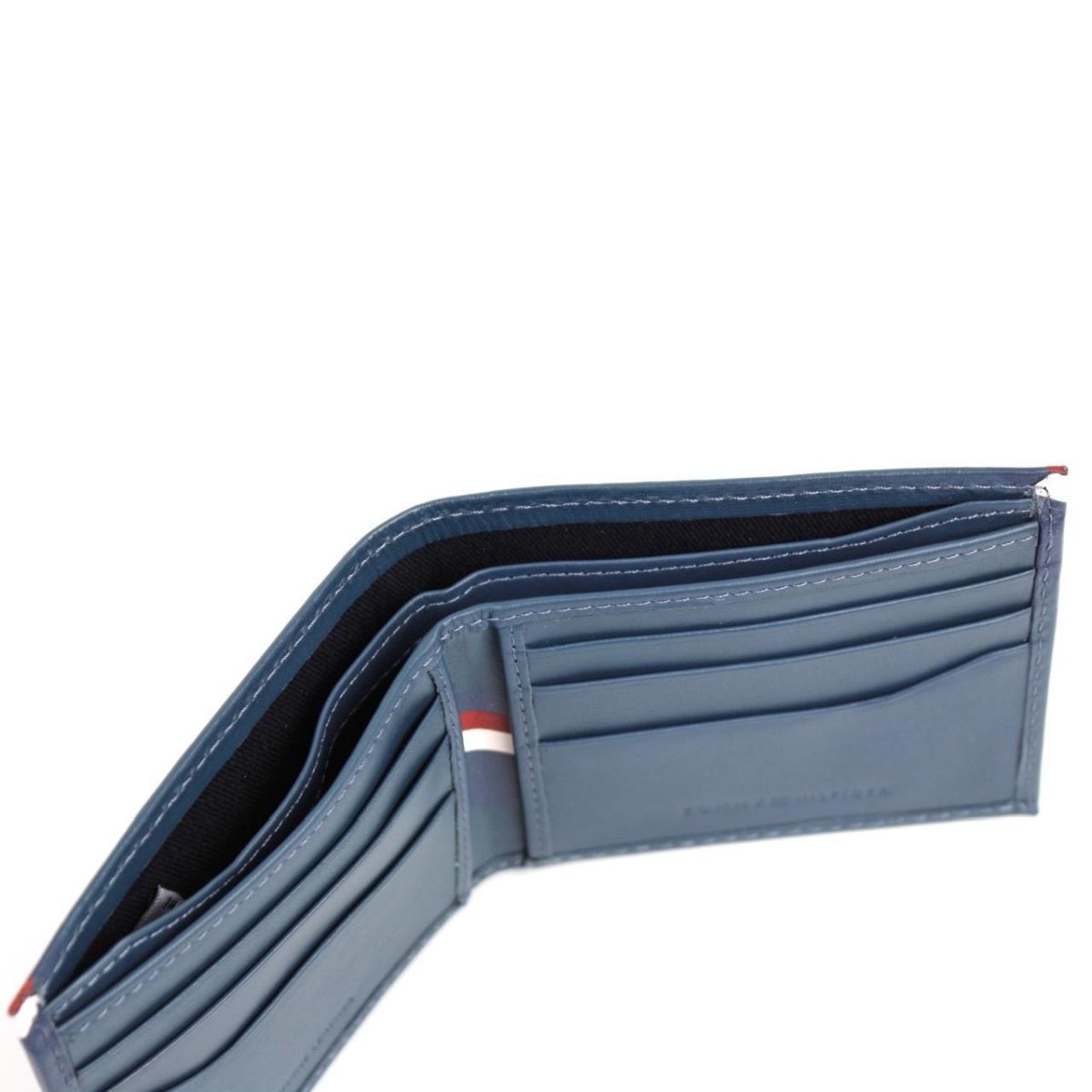 WALLET Tommy Hilfiger Leather Billfold Wallet - Navy