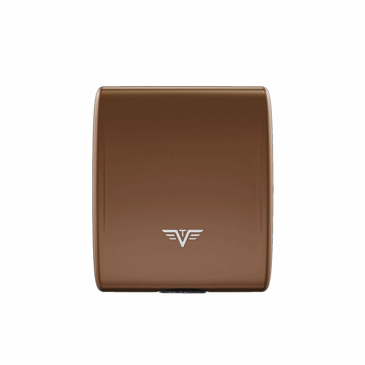 TRU VIRTU Aluminum Wallet Beluga - Money & Cards - Coffee