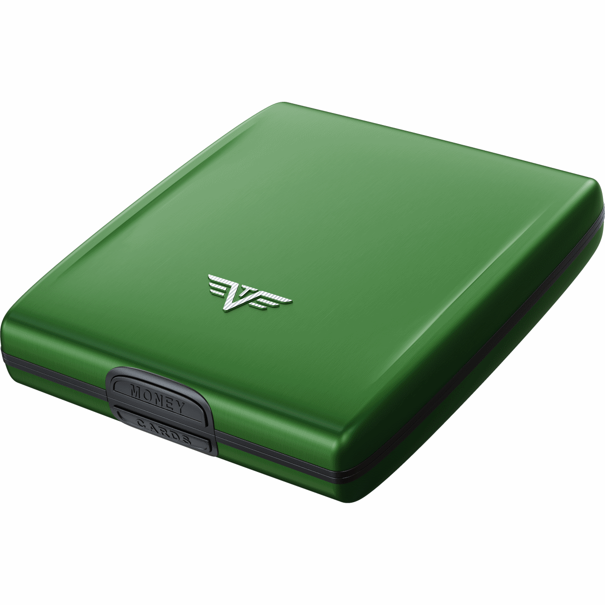 TRU VIRTU Aluminum Wallet Beluga - Green