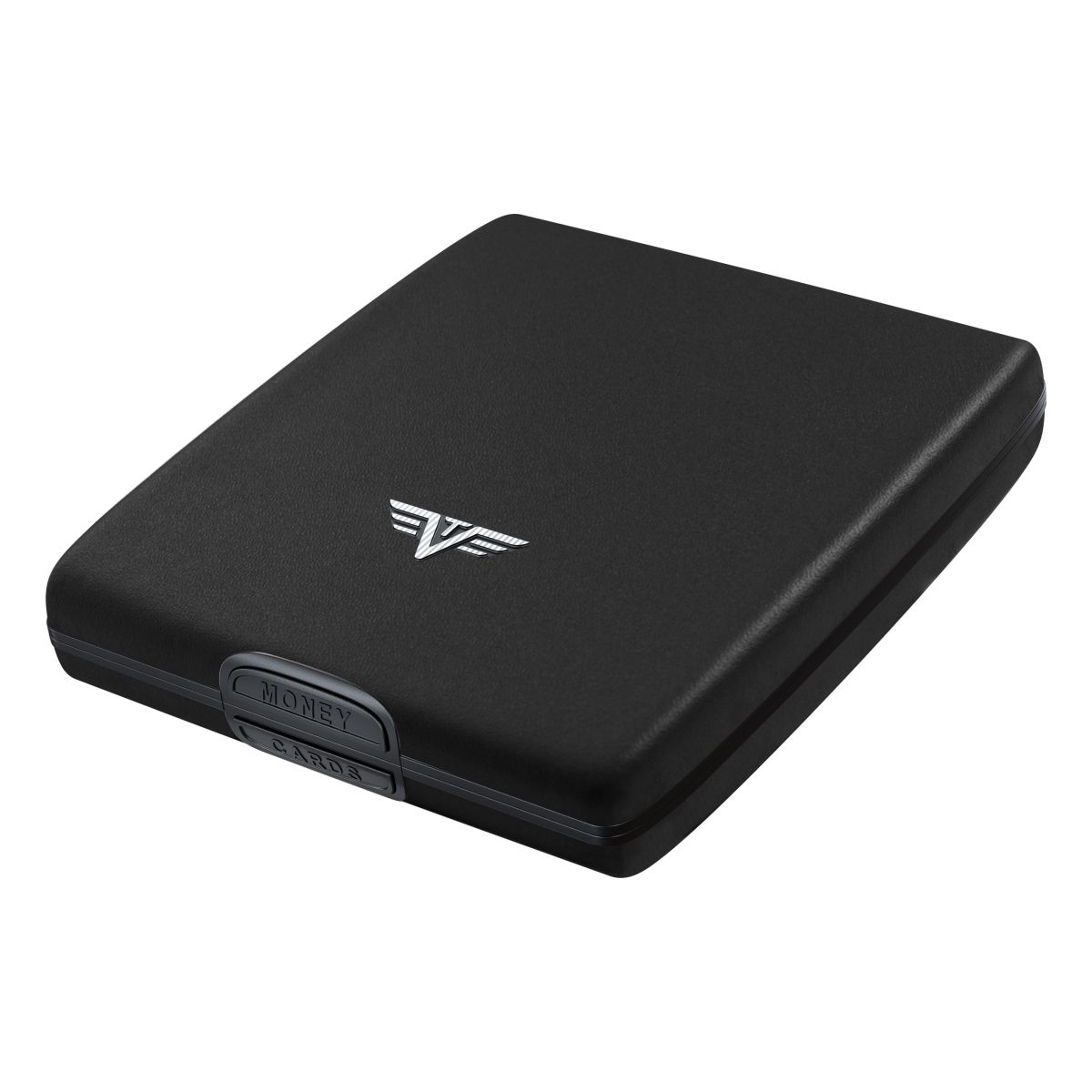 TRU VIRTU Aluminum Wallet Beluga - Money & Cards - Leather Line - Nappa Black