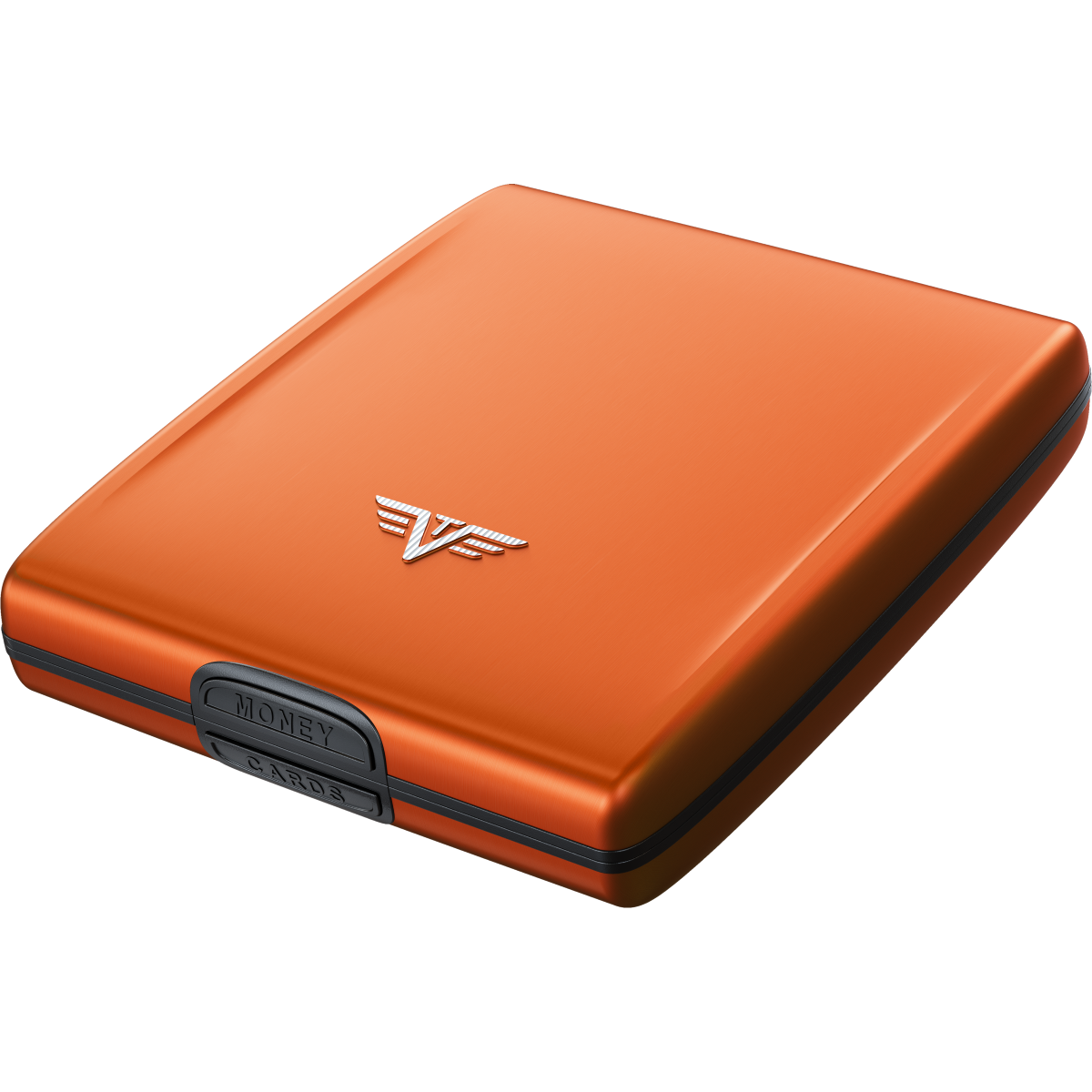 TRU VIRTU Aluminum Wallet Beluga - Money & Cards - Orange