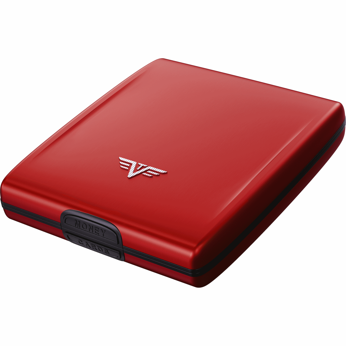 TRU VIRTU Aluminum Wallet Beluga - Money & Cards - Red