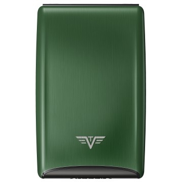 TRU VIRTU Aluminum Razor - Credit Card Case - Green