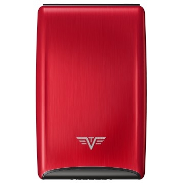 TRU VIRTU Aluminum Razor - Credit Card Case - Red