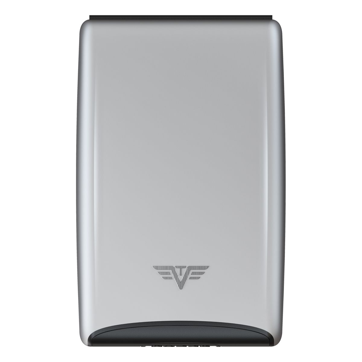 TRU VIRTU Aluminum Card Case Silk Line - Silver