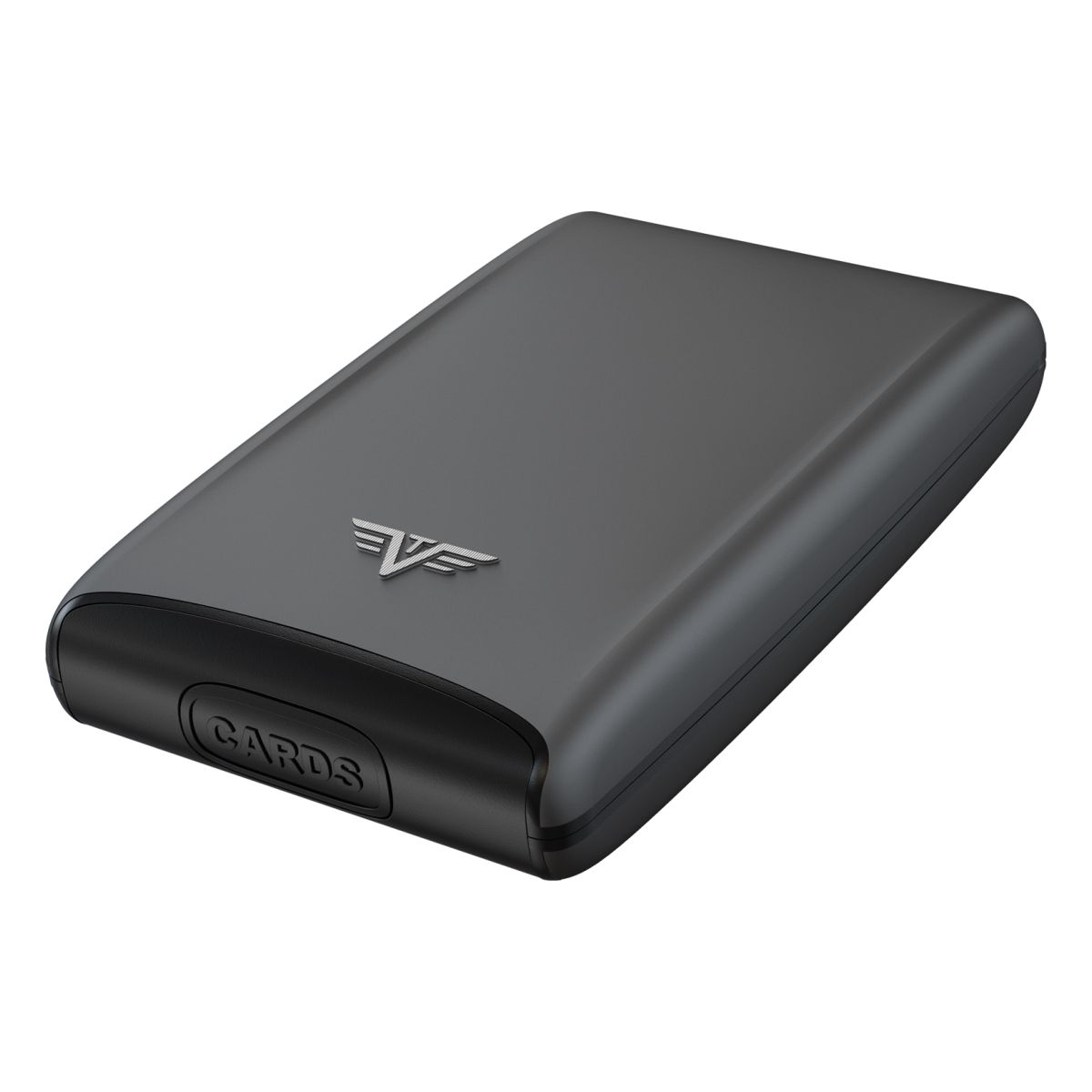 TRU VIRTU Aluminum Card Case Silk Line - Taupe