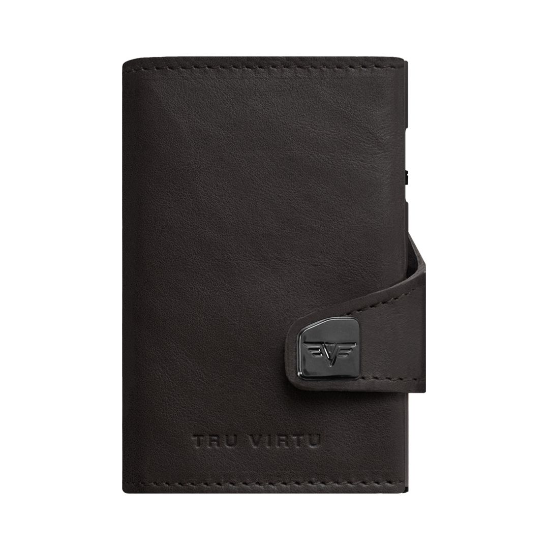 TRU VIRTU Click n Slide Wallet - Dakota Black