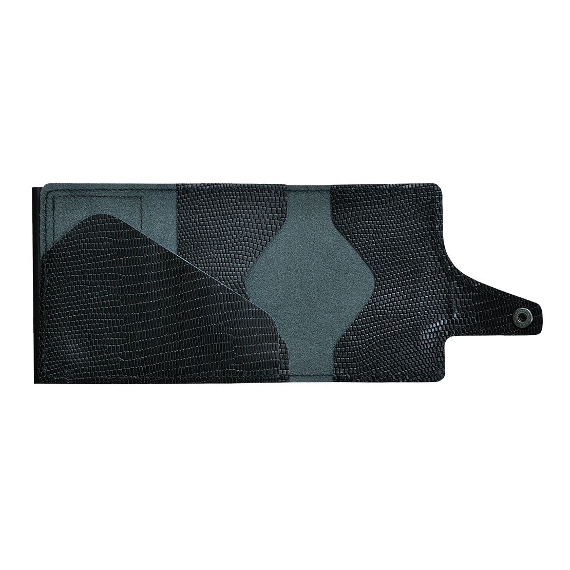 TRU VIRTU Click n Slide Wallet - Black Iguana