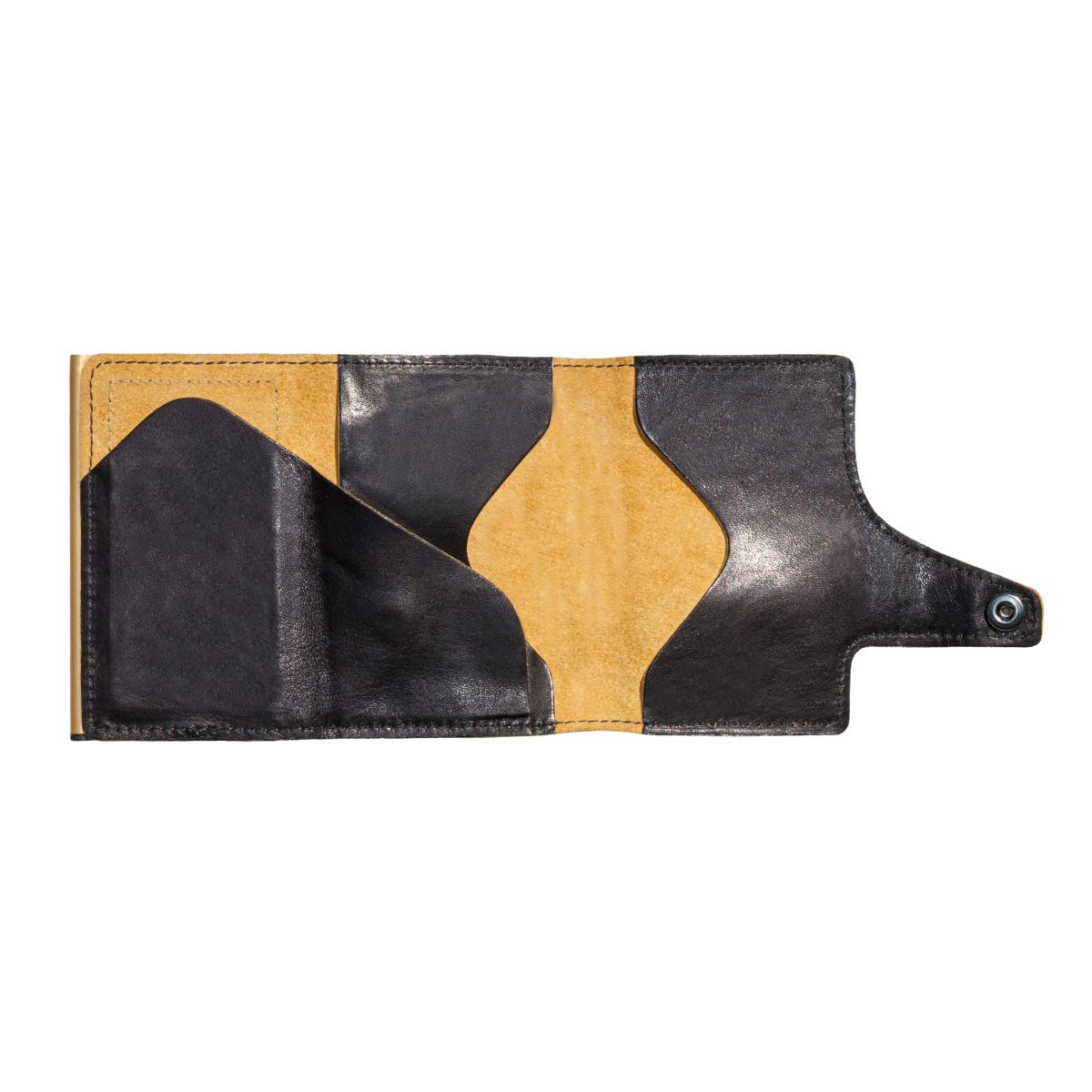 TRU VIRTU Click n Slide Wallet - Caramba Black / Gold