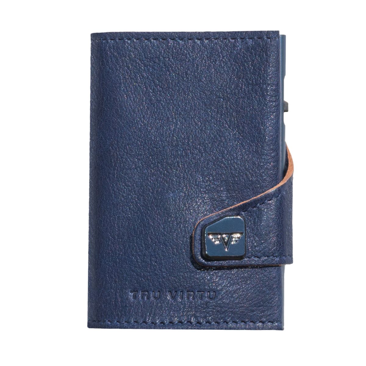 TRU VIRTU Click n Slide Wallet - Caramba Blue / Titan